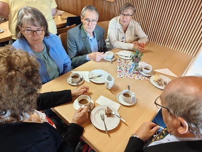 Erntedank .Pfarrkaffee